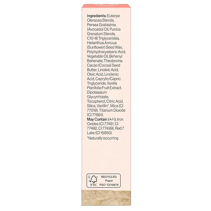Honest Beauty Moisturizing Vegan Tinted Lip Balm 3-Pack | Antioxidant-rich Acai Extracts + Avocado Oil | Paraben Free + Cruelty Free
