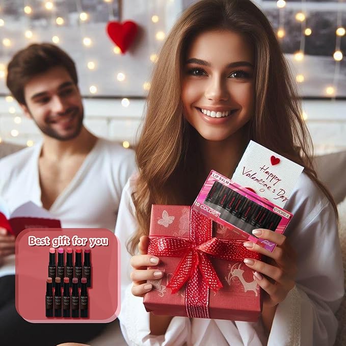 10 Pack Tinted Lip Balm Stocking