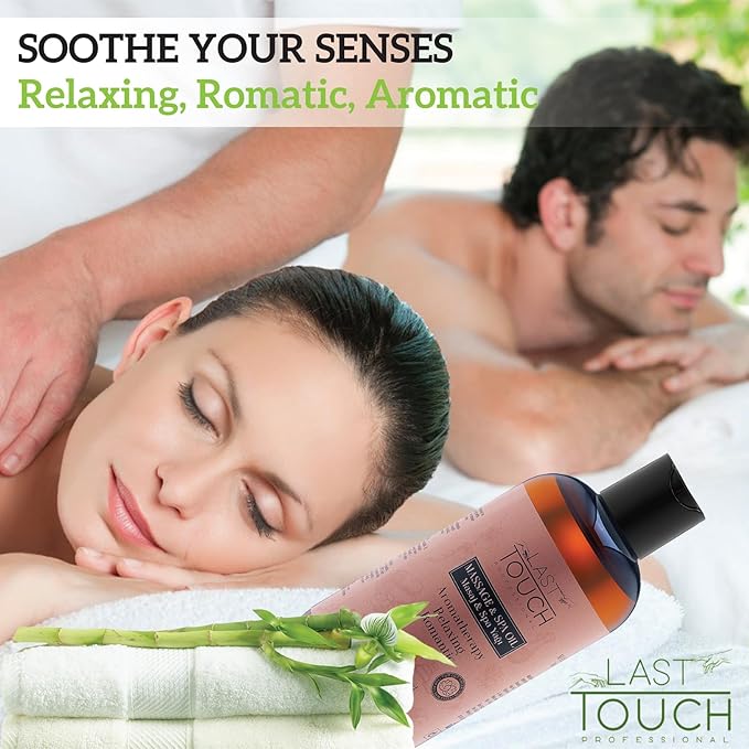 Sensual Massage Oil for Couples Sexual - Massage Oils for Date Night - Massage Oil Massage for Therapy - Aromatherapy Massage Oil Intimate Moments - Aphrodisiac Oil - 8.45 Fl Oz
