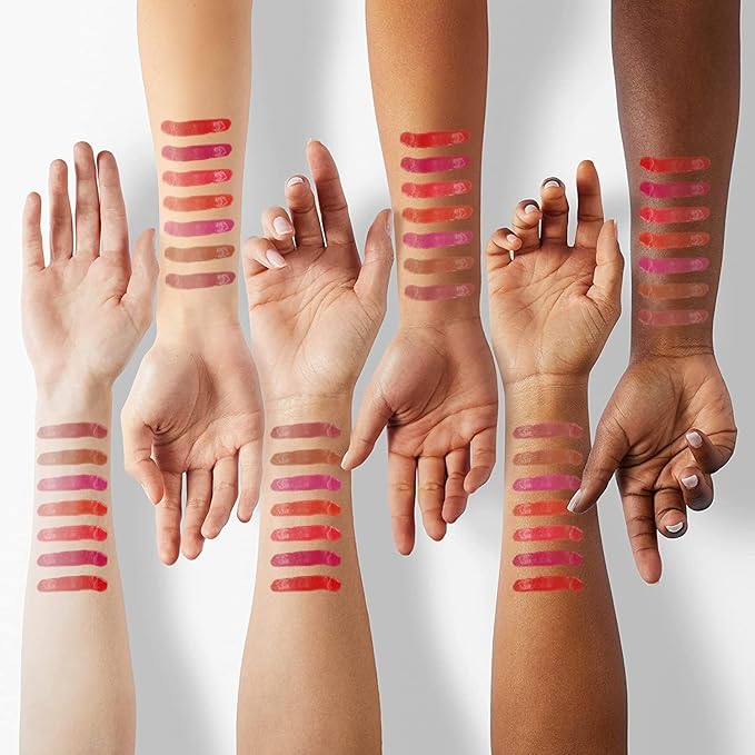 7 Colors Lip Tint Stain Set, Watery Lip Stain Mini Liquid Matte Lipstick, Multi-use Lip Cheek Tint, Moisturizing Plump Lip Gloss, Lightweight Non-Sticky, Long Lasting, Vivid Lip Makeup (Avocado)