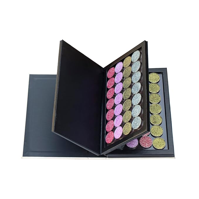 Strong 4-layers Empty magnetic palette book palette(White wood