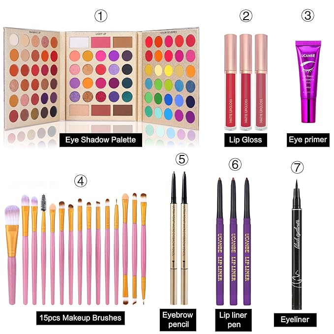 UCANBE Makeup Set for Women Full kit, Included