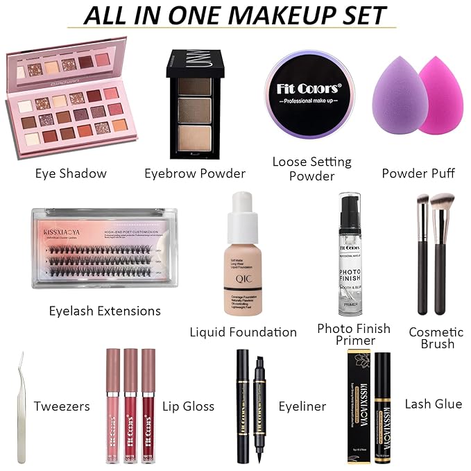 All In One Makeup Essential Starter Kit