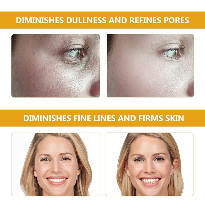 Ginseng Serum,Ginseng Polypeptide Anti-Ageing Essence Oil,Ginseng Gold Polypeptide Anti-Wrinkle Essence,One Ginseng Per Bottle for Tightening Sagging Skin Reduce Fine Lines (2PCS)