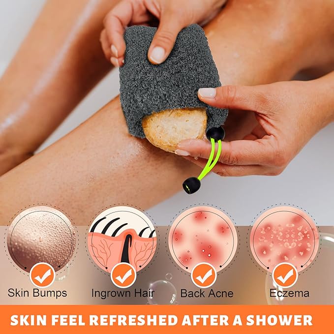 MIG4U Exfoliating Soap Bag for Shower