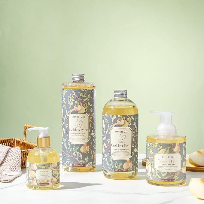 Foaming Hand Soap Refill, Golden Pear,