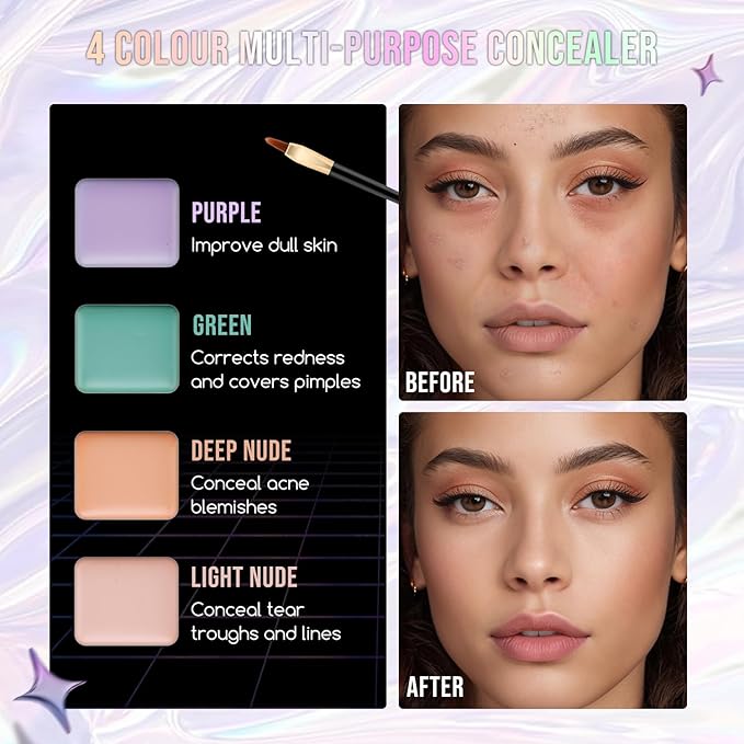 Multipurpose Makeup Kits for Teens Girls, Travel Makeup