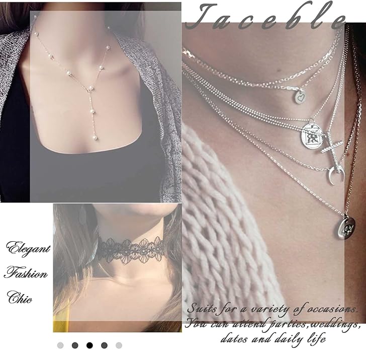 Bohemia Layered Crystal Choker Necklace Angel