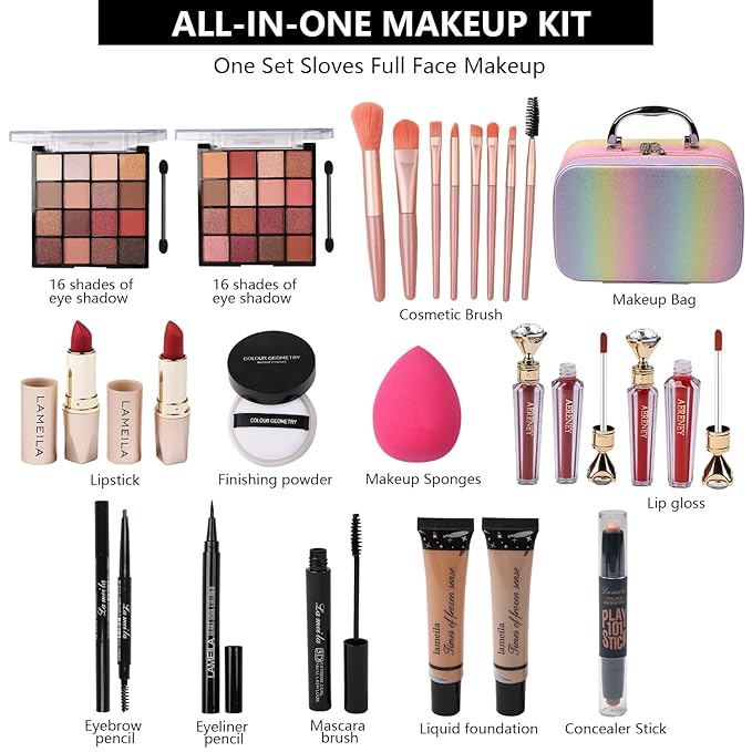 Makeup Kit for Teen Girls,All