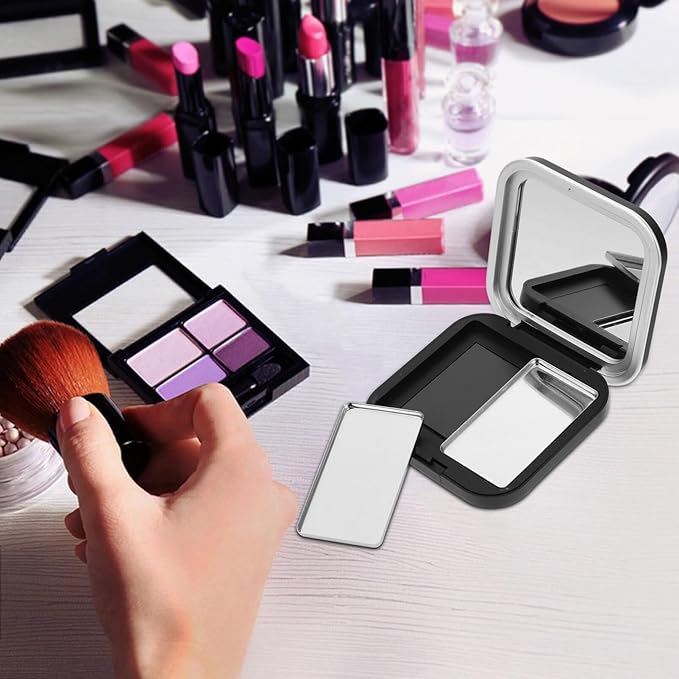 Beaupretty Makeup Palettes 2pcs Empty Eyeshadow DIY Lipstick