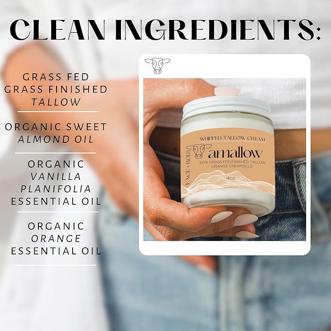 100% Grass Fed Beef Tallow