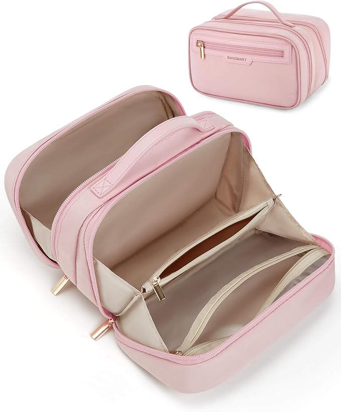 Bagsmart travel makeup bag large