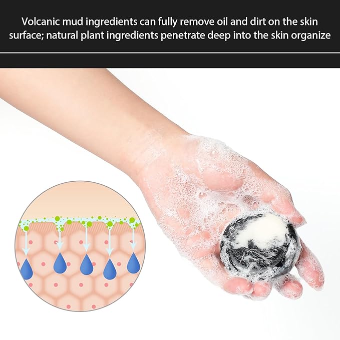 Ballboyz Face Soap, Natural Volcanic Mud