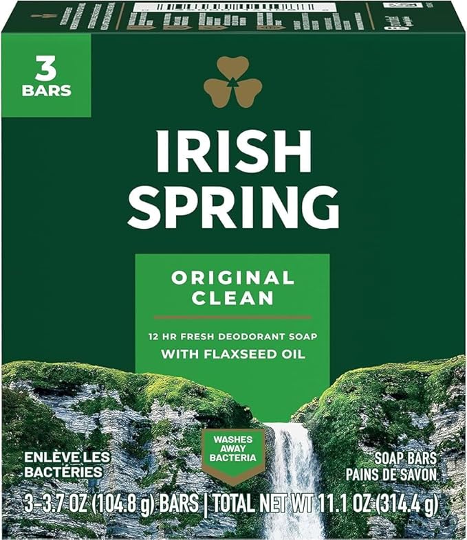 Irish Spring ORIGINAL SCENT Bar Soap