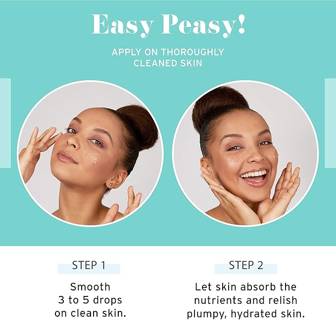 No Bad Stuff - Pure Hyaluronic Acid Serum For Face, Fine Lines & Wrinkles Serum, Suitable for All Skin Types, Skin Care for Women & Men, Gluten Free, Vegan, Travel Size, Unscented 1 FL Oz