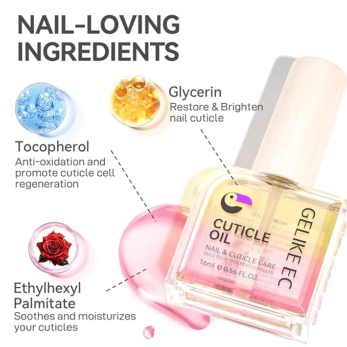Gelike EC Cuticle Oil For