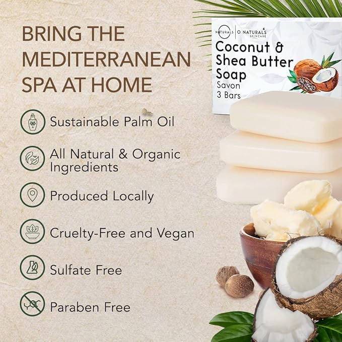O Naturals 3-Pack Organic Coconut &