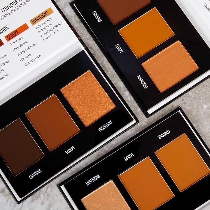 Black Radiance True Complexion Contour Palette, Medium to