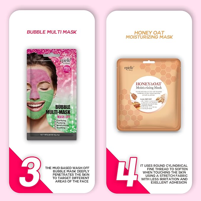 Epielle All In One Kit, cleansing, Moisturizing