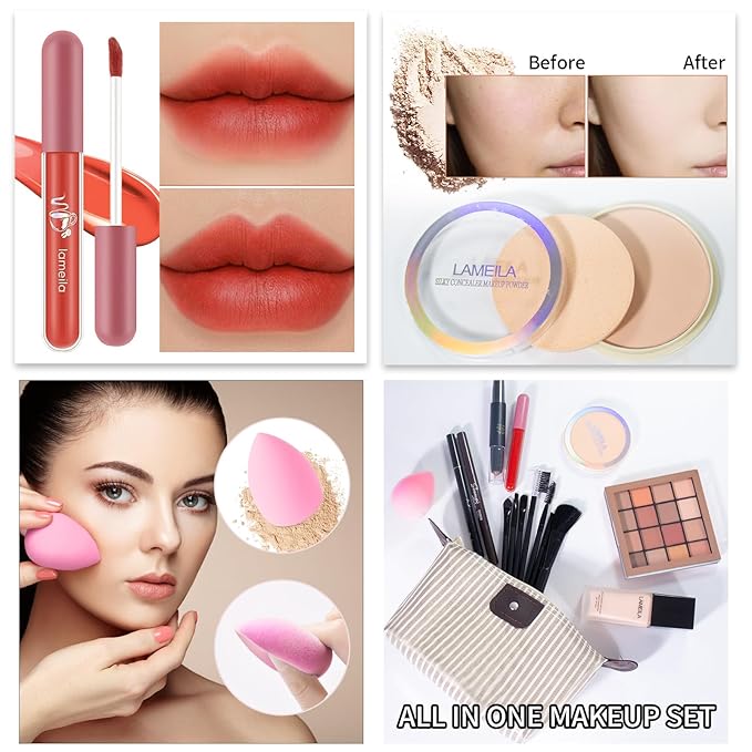 Makeup Set Full Kit for Girls Teens Women,