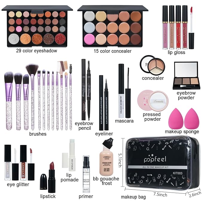 Makeup Kit for Women Full Kit, TooAemiS Professional