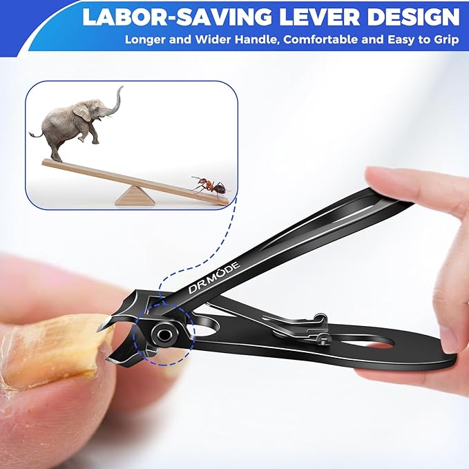 Toenail clippers for thick toenails