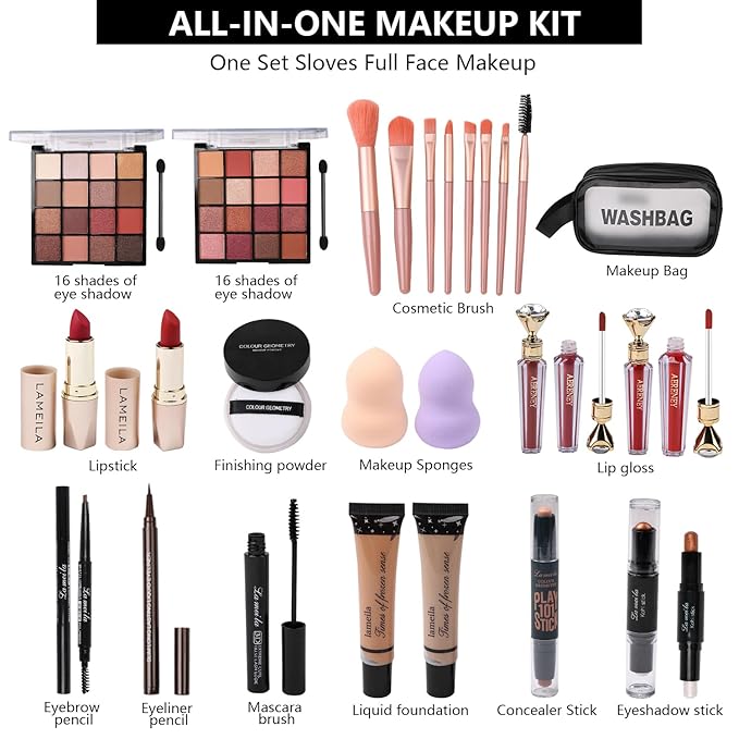 All in One Makeup Kit For Women Girls