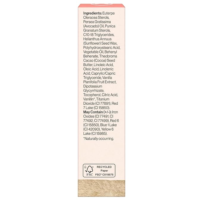 Honest Beauty Moisturizing Vegan Tinted Lip Balm 3-Pack | Antioxidant-rich Acai Extracts + Avocado Oil | Paraben Free + Cruelty Free