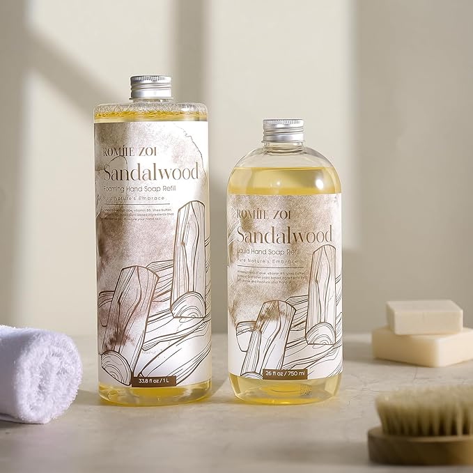 Foaming Hand Soap Refill, Sandalwood, Gentle