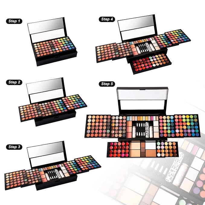 M 187 Colors Professional Makeup Palette