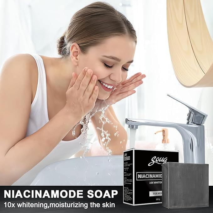 2Pcs Ballboyz Face Soap Acne, Men