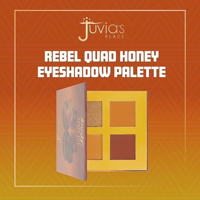 Juvia's Place Rebel Quad Honey Eyeshadow Palette -