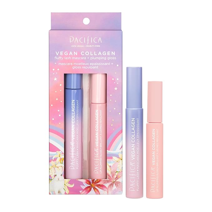 Pacifica Beauty Vegan Collagen Lash and Lip Kit