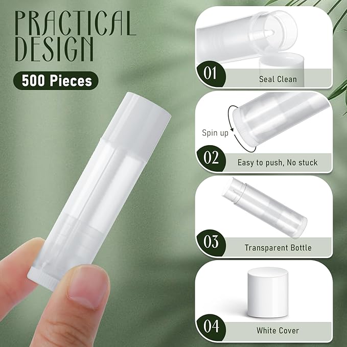 Nuanchu 500 Pcs 0.19 oz/ 5.5 ml