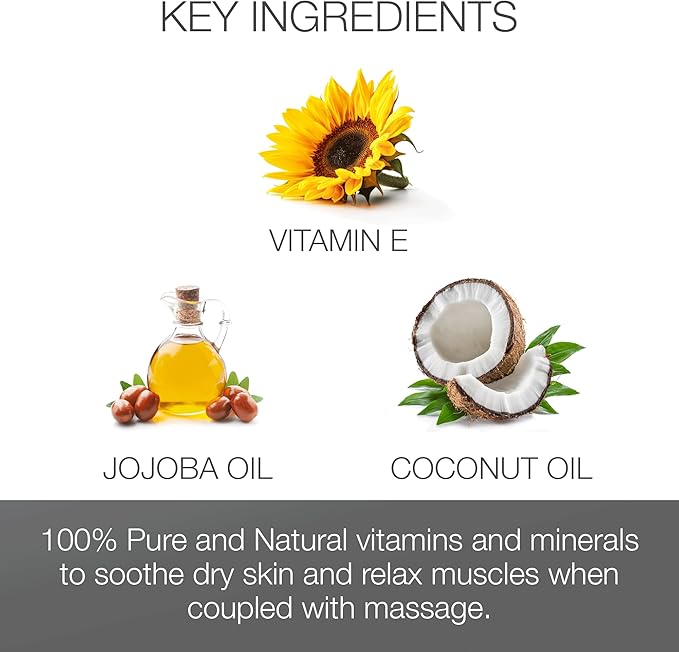 Bon Vital' Rice Bran Oil, 100% Pure and Cold Pressed Carrier Oils for Diffusers, Professional Massage Oil, Best Beauty Secret for Soft & Smooth Skin, Moisturizer, 1 Gallon Bottle