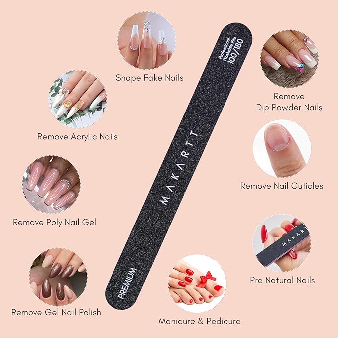 Makartt nail file, 100/180 grit