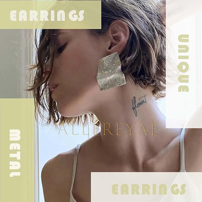 Bohemia Star Climber Crawler Earrings Gold Crystal Star