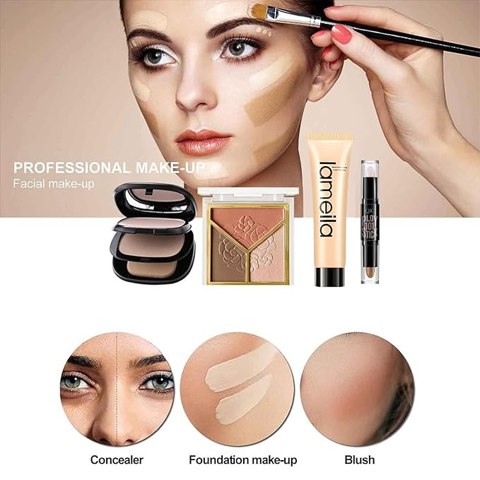 M Professional Makeup Kit, 31 Pcs All-in-one Makeup