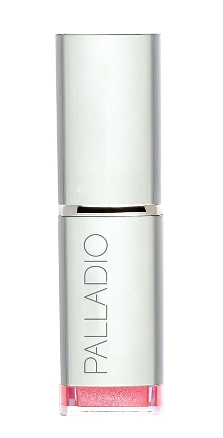 Palladio Herbal Lipstick, Rich Pigmented and Creamy Lipstick, Infused with Aloe Vera, Chamomile & Ginseng, Prevents Lips from Drying, Combats Fine Lines, Long Lasting Lipstick, Petal Pink