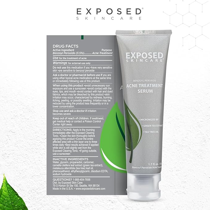 Exposed Skin Care Acne Treatment Kit Clearing