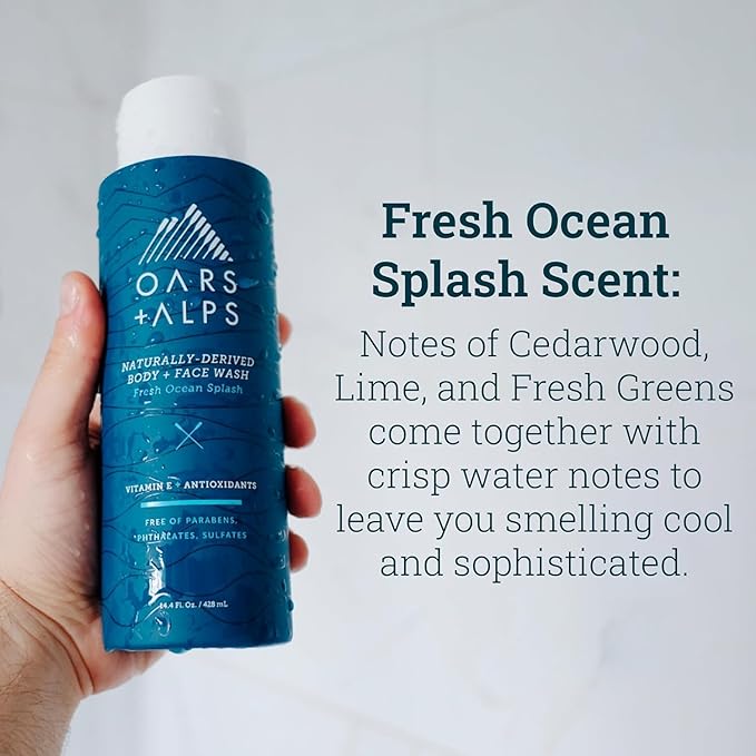 Oars + Alps Mens Moisturizing Body