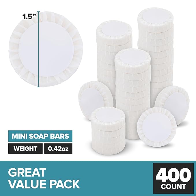 Bulk Hotel Soap Bars (400 Count),