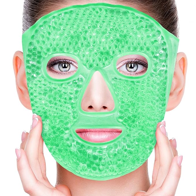 Cold face eye masks ice