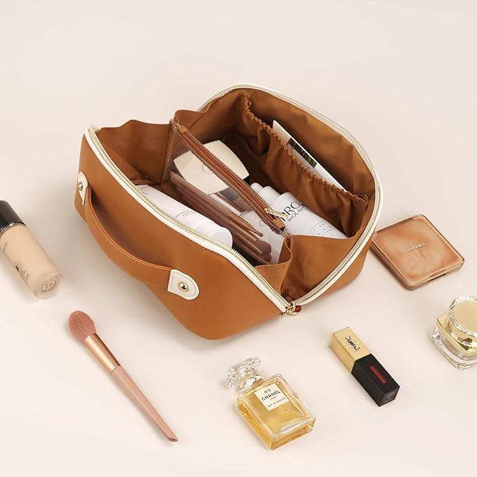 Prite travel cosmetic bag makeup