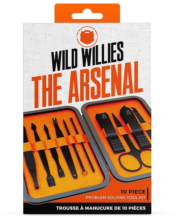 Wild willies mens grooming kit