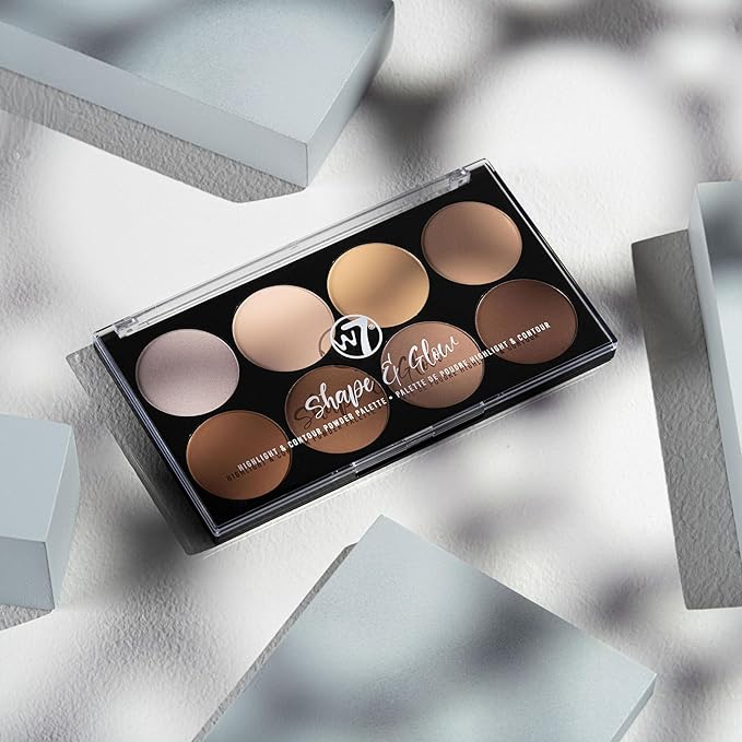 W7 Shape & Glow Highlight & Contour Powder