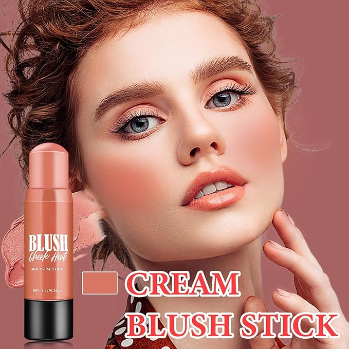 Cream Blush Stick Makeup,Blush Stick for All Skin & Eyes(#103)