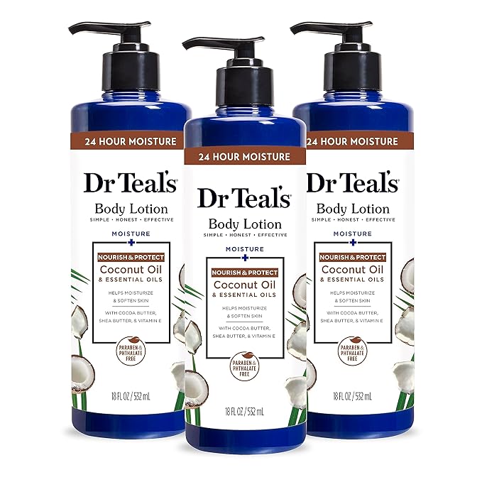 Dr Teal's Body Lotion, Coconut Oil