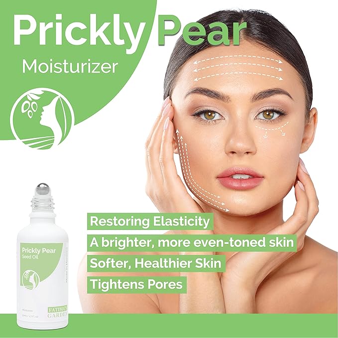 Fatima's Garden Prickly Pear Seed Oil - Organic Anti-Aging Serum, 100ml