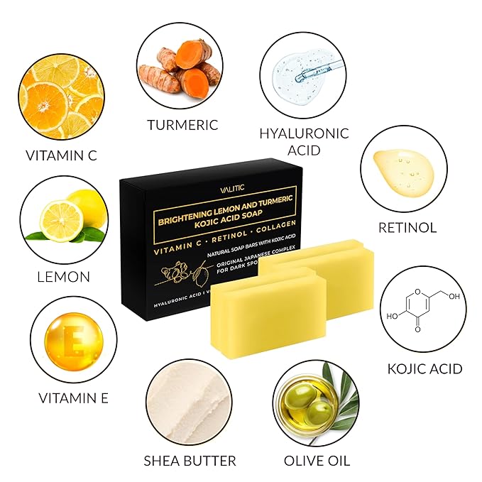 VALITIC Brightening Lemon & Turmeric Kojic